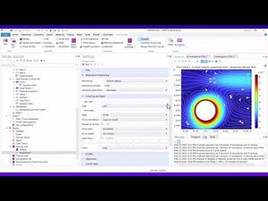 Rotating Disk in COMSOL, sliding wall, moving boundary,laminar flow and heat transfer in fluids