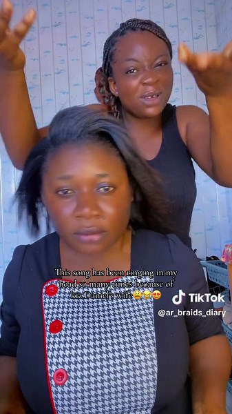 Obsessed with the Sound ft. Kizz Daniel's Wife | Braid Hairstyle Inspiration