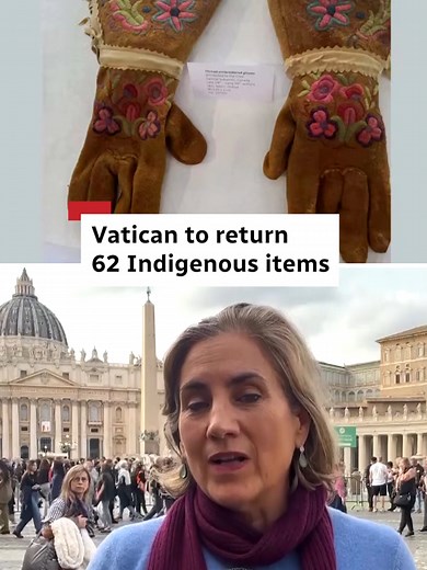 A century-old Inuvialuit kayak once used for beluga and whale hunts, and 61 other cultural items from First Nations, Métis and Inuit communities, have been held for decades in Vatican Museums vaults. But now the items will return to Canada on Dec. 6 after Pope Leo XIV gifted them to the Canadian Conference of Catholic Bishops, according to a joint statement from the Vatican and the CCCB. #Indigenous #Vatican #Reconciliation #CBCNews #News