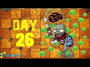 Plants vs Zombies 2 - Jurassic Marsh - Day 26 [Dave's mold colonies] No Premium