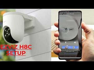 How to Setup EZVIZ Wi-Fi Camera in Mobile| ezviz h8c setup