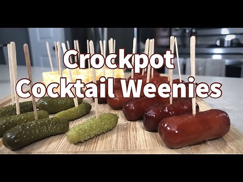 Crockpot Cocktail Weenies ~ Game Day Food