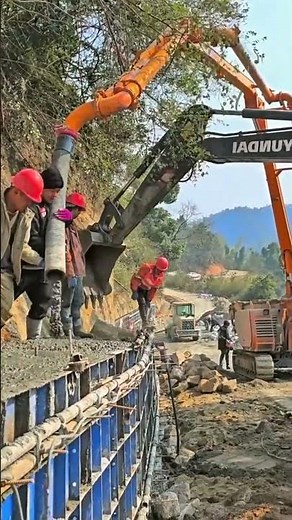 Road Maintenance Construction Site