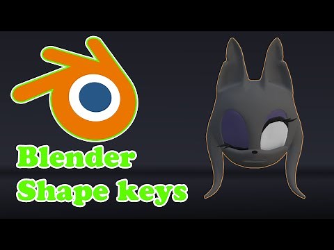 How to Make a Blink in Blender with Shape Keys