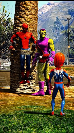 Hulk save spiderman baby form zombie Thanos 🧟 | Son Spiderman "Papa Mama I love you mom and dad" 😱