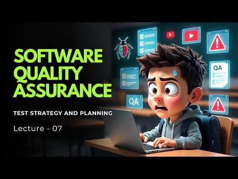 SQA | Software Quality Assurance | Test Strategy and Planning | Lecture 07 | SLIIT