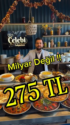 Is it even possible to get such a full plate for 275 TL?! 😱