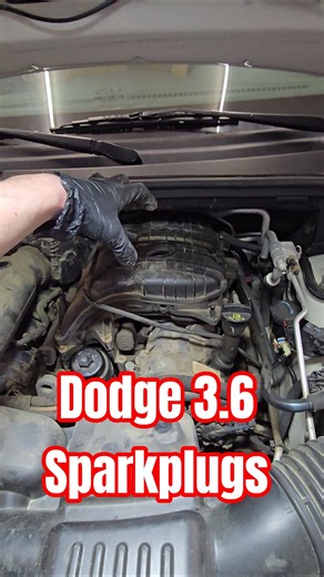 replacing some spark plugs today#dodge #mechanic #wrenching #shoplife #garagelife #goodvibes #foryou