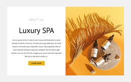 Top luxury spa - WordPress Theme by Nicepage