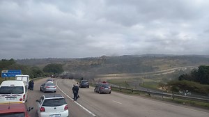 Jacob Zuma latest: Watch violent protestors burn N3 near Durban