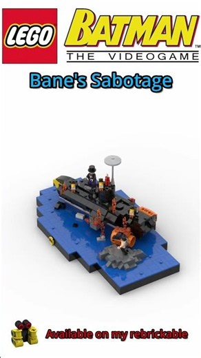 💥🐧 Bane Sabotage 🐧💥 #lego #batman #legobatman #afol #legomoc