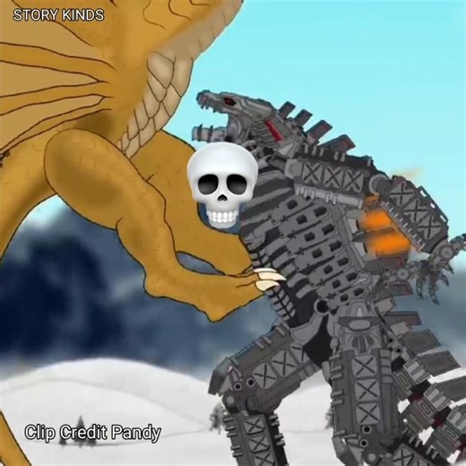 MONSTER ZERO (King Ghidorah) vs MECHAGODZILLA #godzilla #kingmonster