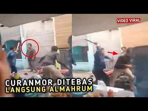 CURANMOR KENA BACOK !! Maling Apes Langsung Dikirim Kealam Baka