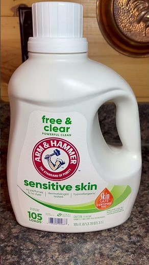 STOP Irritating Your Skin with Harsh Detergents Try Arm & Hammer Sensitive Skin
