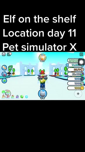 Elf on the shelf day 11 location pet sim X #lordmephistopolisegg #roblox #petsimulatorx #petsimulatorxupdate #petsimx #psx #petsimulator