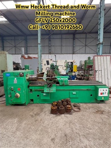 Wmw Heckert Thread and worm Milling machine GFLV 250x2000