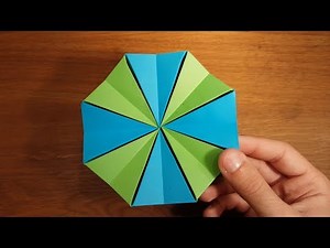 How To Make a Paper Magic Star - Origami