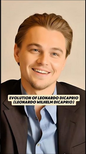 The Evolution of Leonardo Dicaprio #leonardodicaprio #actor #famous #aiart