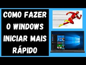 COMO Remover programas da inicialização do Windows | Como fazer o Windows Iniciar mais rápido