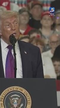 Former CovCath student Nick Sandmann speaks at President Trump’s NKY event