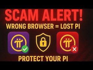 Pi Network Scam Alert! Use the Right Pi Browser or Lose Your Pi | Do This Now 🔥