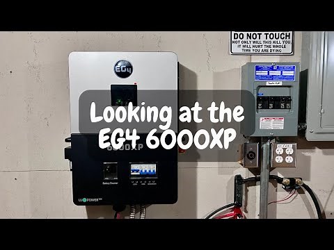 Installation & First Impressions of the EG4 6000XP Inverter