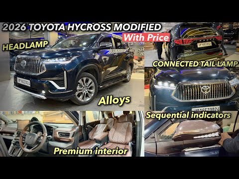 2026 TOYOTA INNOVA HYCROSS MODIFIED WITH PRICE | INNOVA HYCROSS MODIFICATION