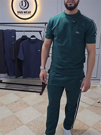 Ensemble homme été 2026 - disponible en 3 couleurs