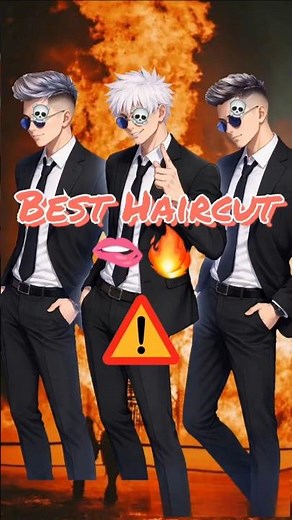 I Gave Gojo a New Haircut… And This Happened 😳 #gojo #gojosatoru #jujutsukaisen #jjk #animeedit
