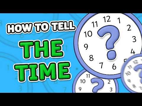How to Tell the Time - Educational Resource Video for Kids - Kids TV