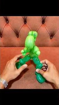 How to twist / make a T-Rex / Tyrannosaurus Rex balloon sculpture #tutorial #balloon #short #shorts