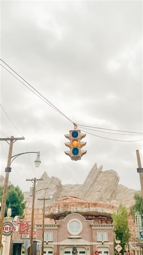 Brittany • Disneyland Mom • Disneyland Tips Secrets & News on Instagram: "Here’s a Disneyland secret I bet you don’t know. Nestled in the backdrop of Radiator Springs at Disney California Adventure lies this iconic mountain range with very distinguishable peaks. But did you know each peak is modeled after six different Cadillac tail fins from the years 1957 through 1962?? Check a few of them out and you’ll see what I mean. Did you know about this Disney detail? Hit that follow button for more Di