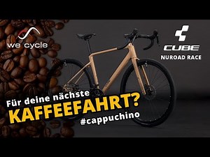 CUBE Nuroad Race 2026 – sportliches Gravelbike in Cappuccino/Black