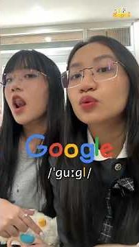 Cách đọc từ Google trong tiếng Anh