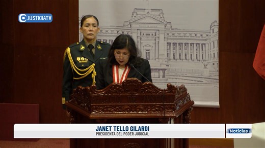 🔵Janet Tello presenta código de conducta del Poder Judicial en I Encuentro Nacional e Internacional sobre Integridad y Lucha contra la Corrupción | Justicia TV - Poder Judicial del Perú