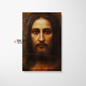 REAL FACE of JESUS Christ Art, Face of God Artwork, Religious Room Decor, Catholic Art, Christian Gift for Pastor, Priest, Holy Church - Etsy