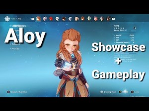 Genshin Impact Aloy Lvl 90 Showcase + Gameplay