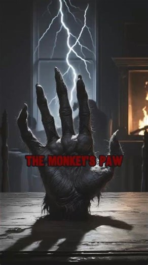 Classic Story: The Monkey's Paw – A Haunting Tale of Desperation and Consequences #shorts