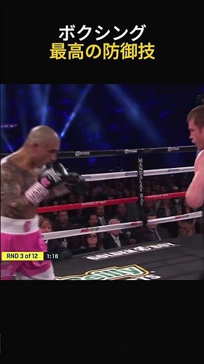 ボクシング最高の防御技
