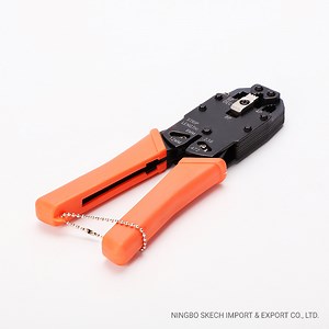 [Hot Item] UTP/SFTP Cable Crimper/Crimping Plier for RJ45/8p8c, Rj12/6p6c, Rj11/6p4c, Rj9/4p4c Modular Plugs/Connector Hand Crimping Tool