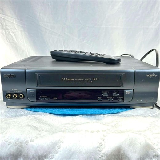 Sanyo VHR-9436 4-head Hifi VHS VCR With Remote Control, Vintage Functional Cassette Player, VHS to Digital Conversion - Etsy Australia