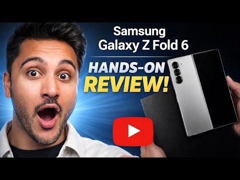 Samsung galaxy Z Fold 6 - Hand's On Review And Unboxing & First Look -The Ultimate Flagship killer !
