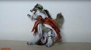 Maker accidentally creates a doll-lightful werewolf