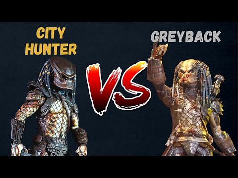 City Hunter VS Greyback | PREDATOR FIGHT ELDER YAUTJA - WHO WINS?