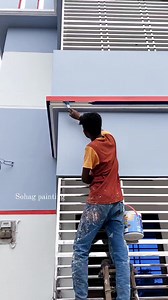138K views · 1.8K reactions | Navy blue color paint | Sohag Alom Painter | Facebook