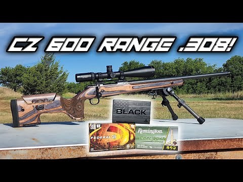 At The Range: CZ 600 Range .308!