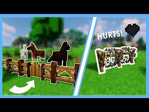 🦜Forge Minecraft Fences & Walls Mod [1.12.2 up to 1.16.5 ]