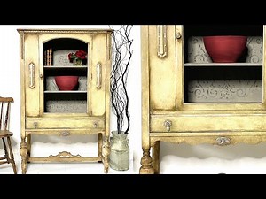 How to Chalk Paint Wash and Ragging technique with Annie Sloan’s Paint for an Old World Effect.