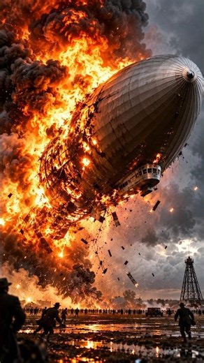 The Fall of the Hindenburg! #hindenburg #history #history
