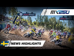 News Highlights EMX250 Race 2 | 2025 MXGP of Sweden